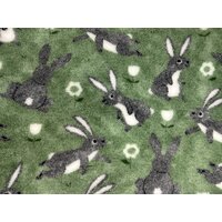 Deka VetBed DeLuxe č.96 ZAJACE bledozelená